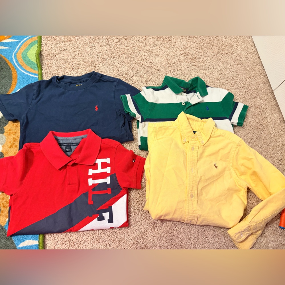 Boy’s Polo Ralph Lauren polo shirts Bundle! Size 5
